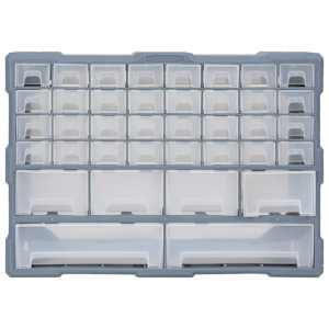 Organizér se 38 zásuvkami 52 x 16 x 37,5 cm - obrázek 3