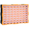 vidaXL mitme sahtliga organiseerija 64 sahtliga 52 x 16 x 37,5 cm