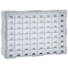vidaXL mitme sahtliga organiseerija 64 sahtliga 52 x 16 x 37,5 cm