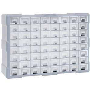 Organizér se 64 zásuvkami 52 x 16 x 37,5 cm - obrázek 1