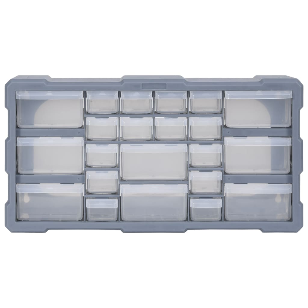 vidaXL Organizér s 22 zásuvkami 49x16x25,5 cm