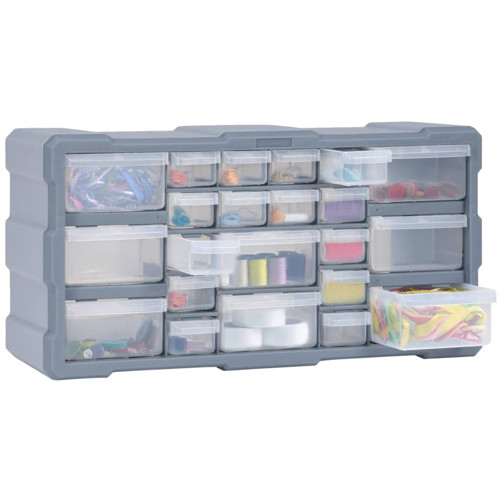 Organizator cu 22 de sertare, 49 x 16 x 25,5 cm