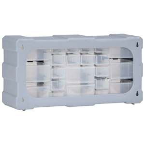 Organizér se 22 zásuvkami 49 x 16 x 25,5 cm - obrázek 4
