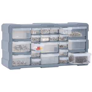 Organizér se 22 zásuvkami 49 x 16 x 25,5 cm - obrázek 6