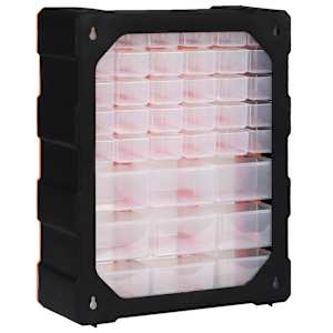 Organizér s 39 zásuvkami 38 x 16 x 47 cm - obrázek 4