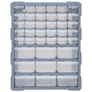 Organizér s 39 zásuvkami 38 x 16 x 47 cm - obrázek 2