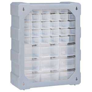 Organizér s 39 zásuvkami 38 x 16 x 47 cm - obrázek 4