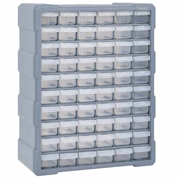 vidaXL mitme sahtliga organiseerija 60 sahtliga 38 x 16 x 47,5 cm
