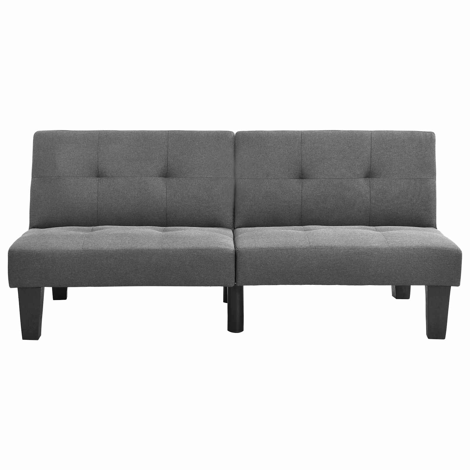 vidaXL Sofa Bed Lichtgrijs 162 x 88 x 36 cm Stof
