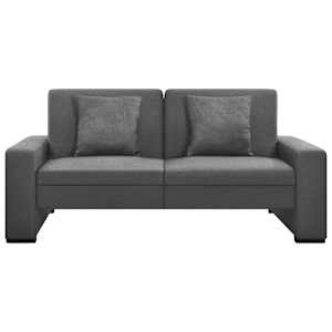 vidaXL Sofa-lova, šviesiai pilkos spalvos, audinys