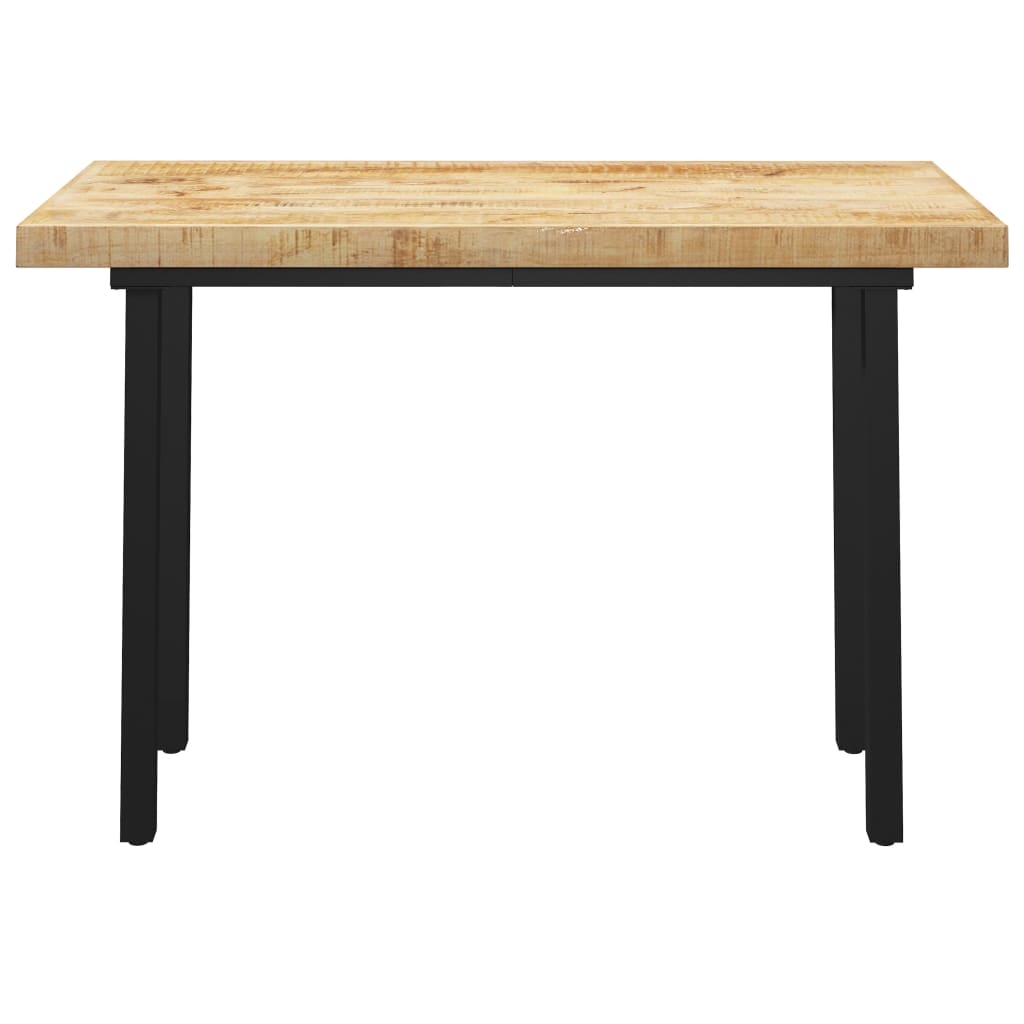 

vidaXL Eettafel met I-vormige poten 120x60x77 cm massief mangohout