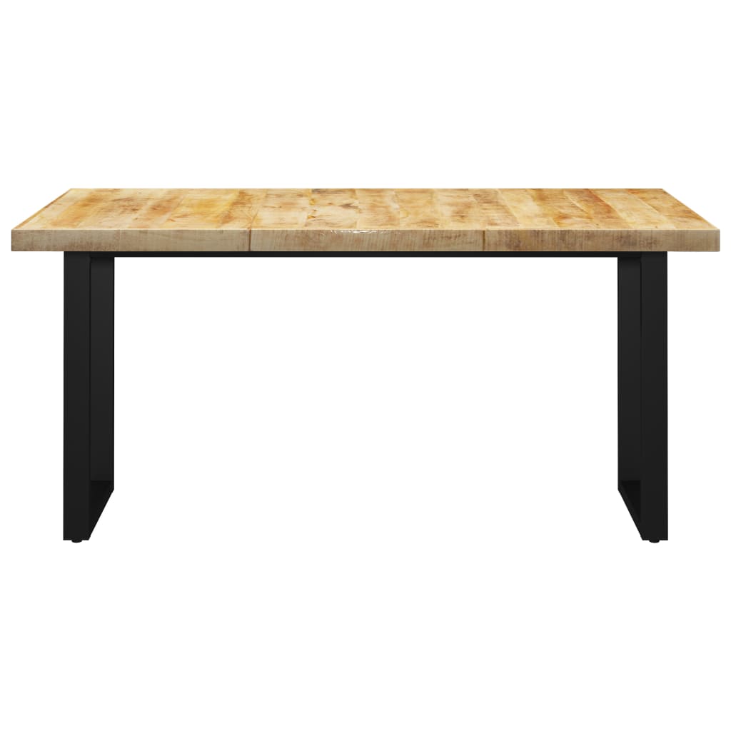 

vidaXL Eettafel met O-vormige poten 160x80x77 cm massief mangohout