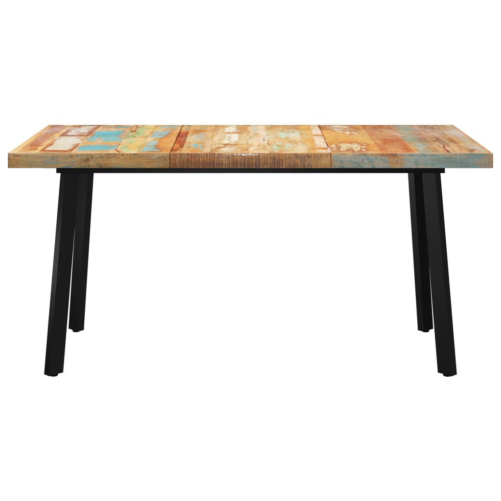 

vidaXL Eettafel met V-vormige poten 180x90x77 cm gerecycled hout