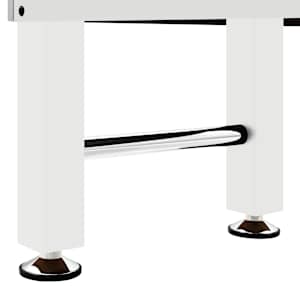 Stolní fotbal ocel 60 kg 140 x 74,5 x 87,5 cm bílý - obrázek 10