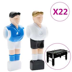Figurky hráčů pro stolní fotbal pro 15,9mm tyč 22 ks - obrázek 12