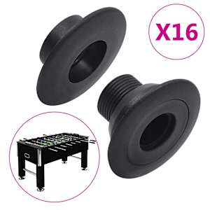 vidaXL lauajalgpalli laagrid 15,9/16 mm vardale, 16 tk