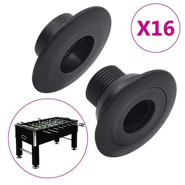 vidaXL lauajalgpalli laagrid 15,9/16 mm vardale, 16 tk