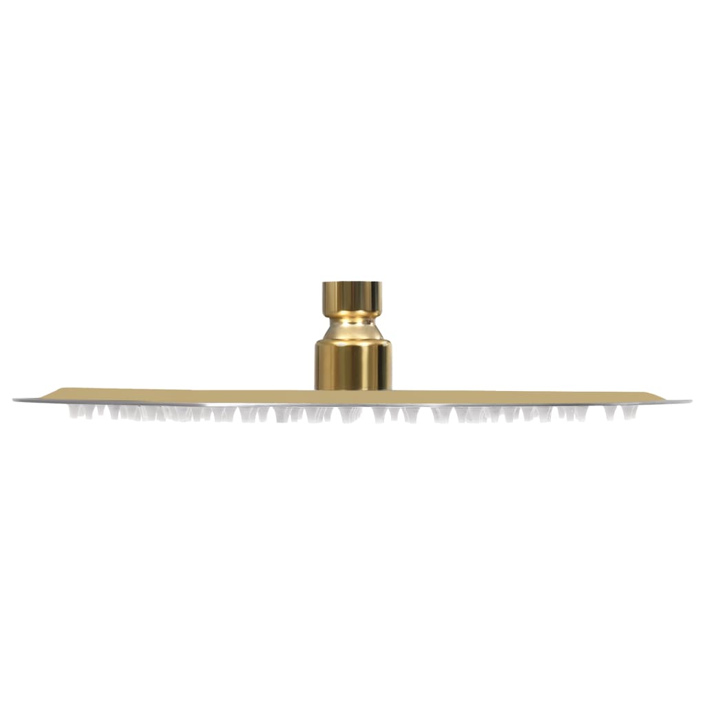 Thumbnail - vidaXL Regenbrause Edelstahl 25 cm Rund Golden