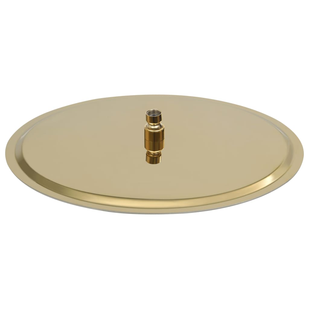 Thumbnail - vidaXL Regenbrause Edelstahl 40 cm Rund Golden