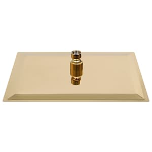 Dešťová sprchová hlavice nerezová ocel 30x20 cm obdélník zlatá - obrázek 4