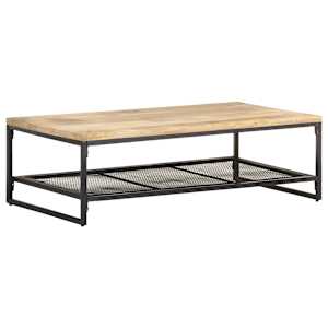 Konferenční stolek 110 x 60 x 35 cm masivní mangovníkové dřevo - obrázek 7