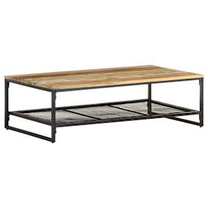 Konferenční stolek 110 x 60 x 35 cm masivní recyklované dřevo - obrázek 10
