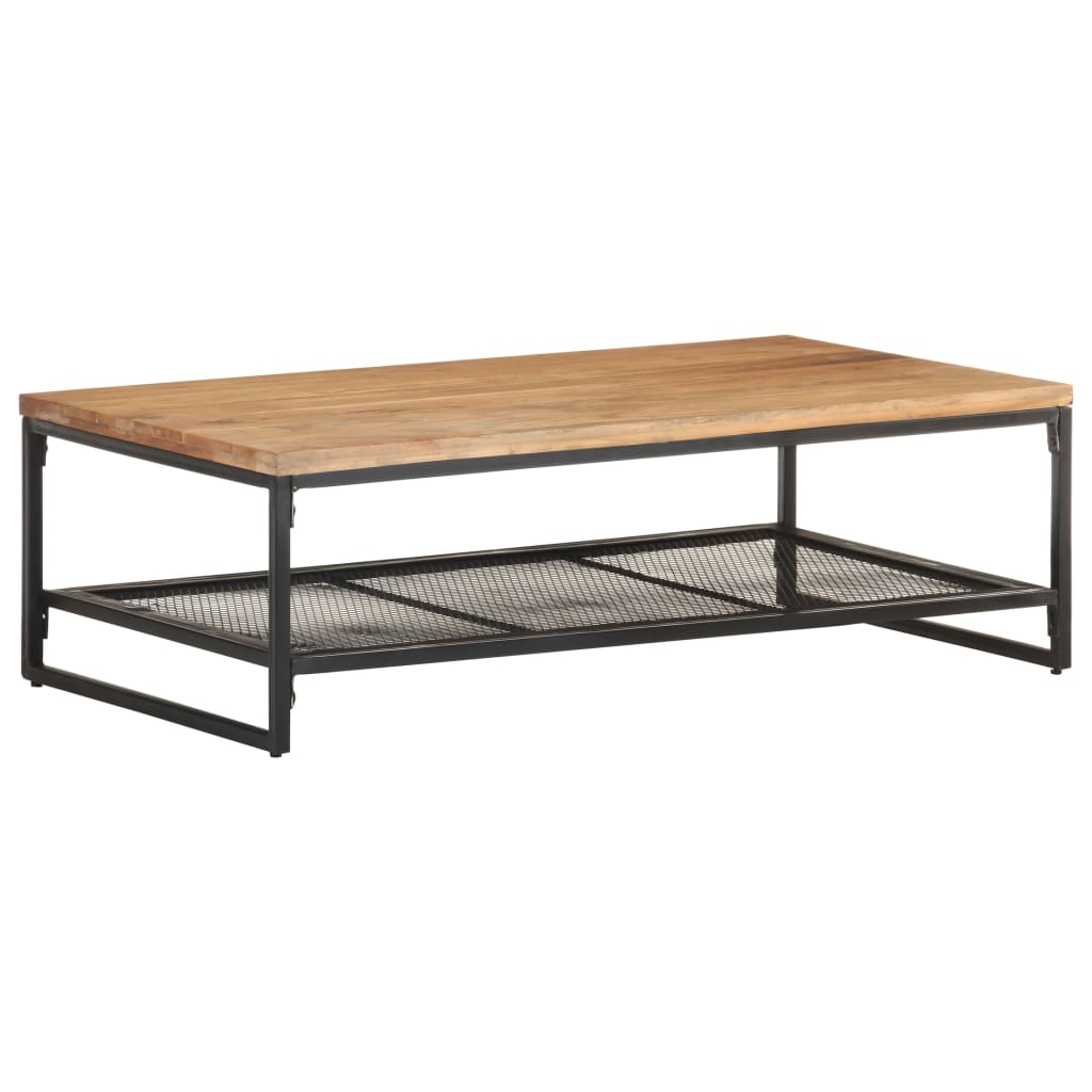 Image of vidaXL Coffee Table 110x60x35 cm Solid Acacia Wood