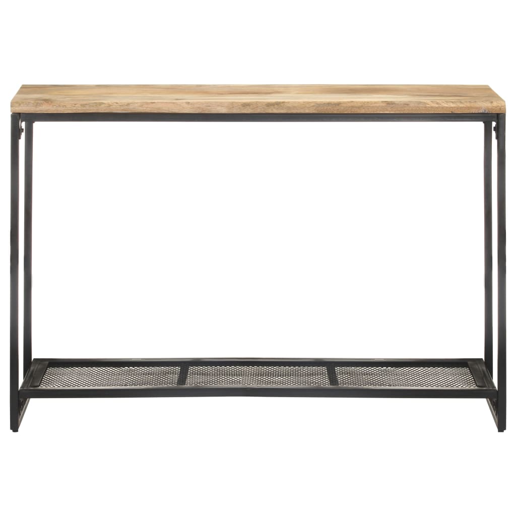 vidaXL tömör mangófa tálalóasztal 110 x 35 x 75 cm