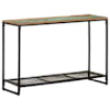 vidaXL konsoollaud, 110 x 35 x 75 cm, taastatud puit