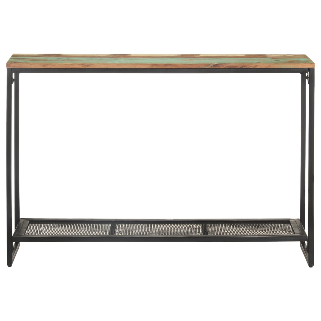 vidaXL tömör újrahasznosított fa tálalóasztal 110 x 35 x 75 cm