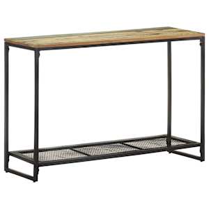 Konzolový stolek 110 x 35 x 75 cm masivní recyklované dřevo - obrázek 7
