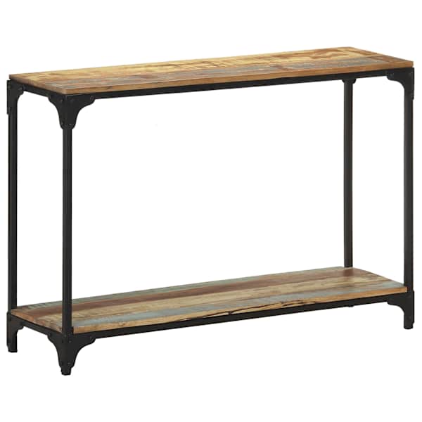 vidaXL konsoollaud, 110 x 30 x 75 cm, taaskasutatud puit