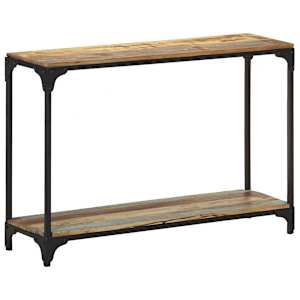 Konzolový stolek 110 x 30 x 75 cm masivní recyklované dřevo