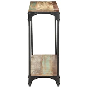 Konzolový stolek 110 x 30 x 75 cm masivní recyklované dřevo - obrázek 3
