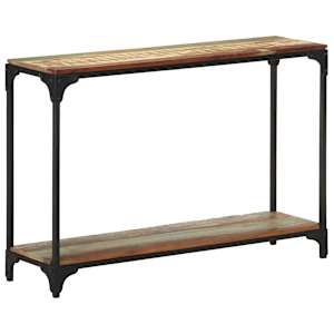 Konzolový stolek 110 x 30 x 75 cm masivní recyklované dřevo - obrázek 9