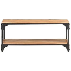 Konferenční stolek 90 x 30 x 40 cm masivní akáciové dřevo - obrázek 2