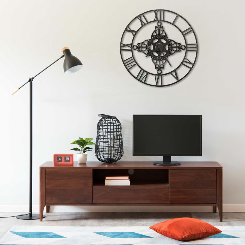 vidaXL Vintage Wall Clock Marilyn Monroe 30cm Home Office Living Room Timer 
