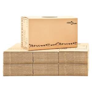 vidaXL Kart&oacute;nov&eacute; krabice na stěhov&aacute;n&iacute; XXL 40 ks 60 x 33 x 34 cm