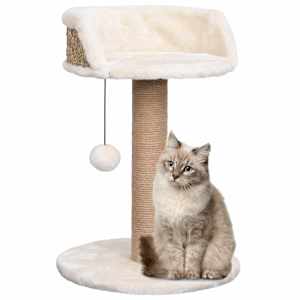 vidaXL kraapimispuuga kassimaja, 49 cm mererohi