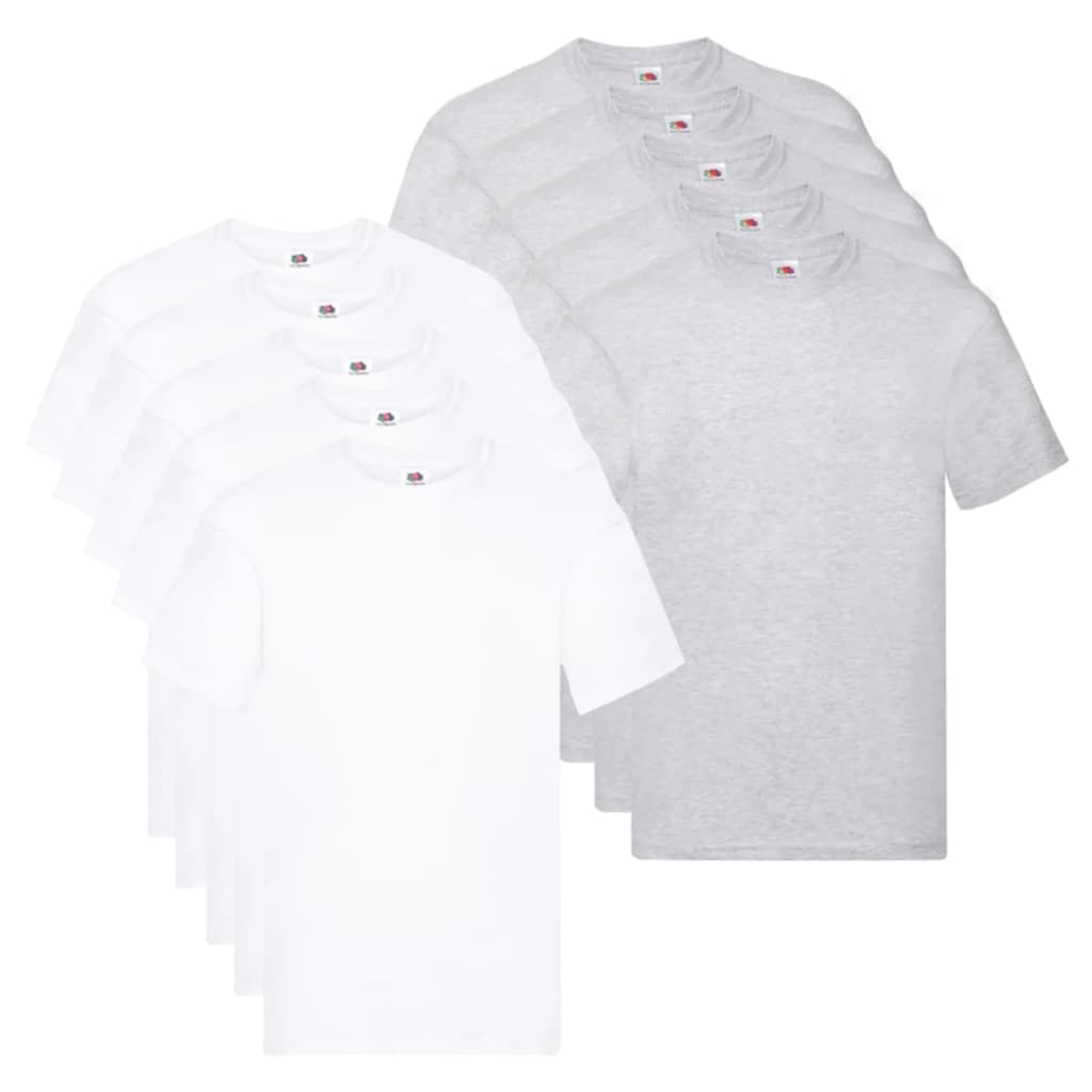 Fruit of the Loom T-shirts originaux 10 pcs 3XL Coton