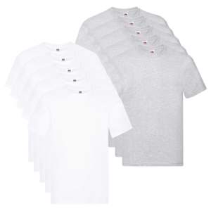 Fruit of the Loom Camisetas originales 10 uds 4XL algodón