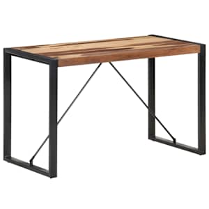 Jídelní stůl 120 x 60 x 75 cm masivní dřevo