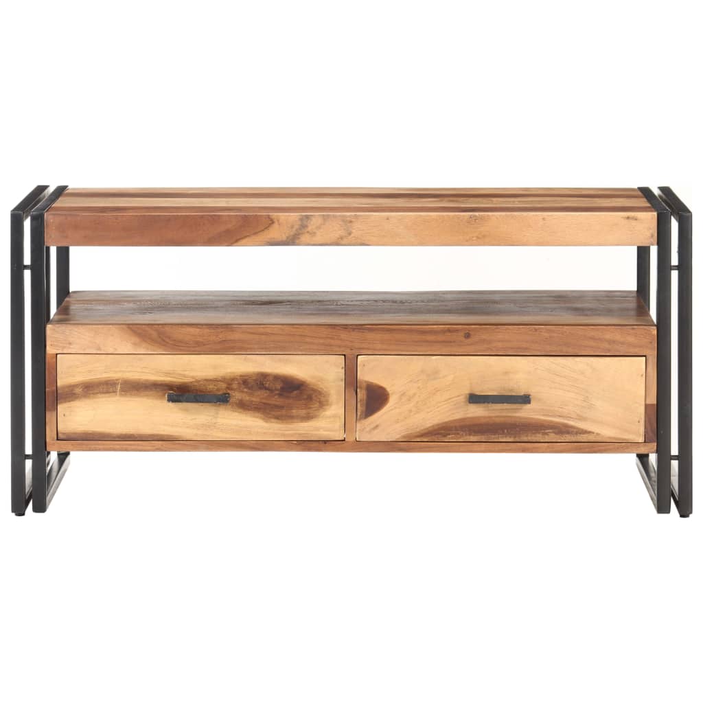 

vidaXL Salontafel 100x55x45 cm acaciahout en sheesham afwerking