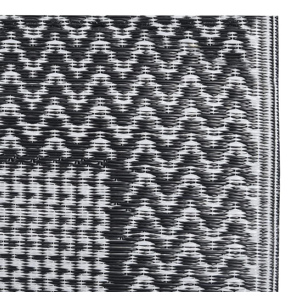 Szürke PP kültéri szőnyeg 80 x 150 cm 