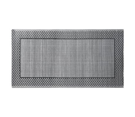 vidaXL Tapis d'ext&eacute;rieur Gris 80x150 cm PP