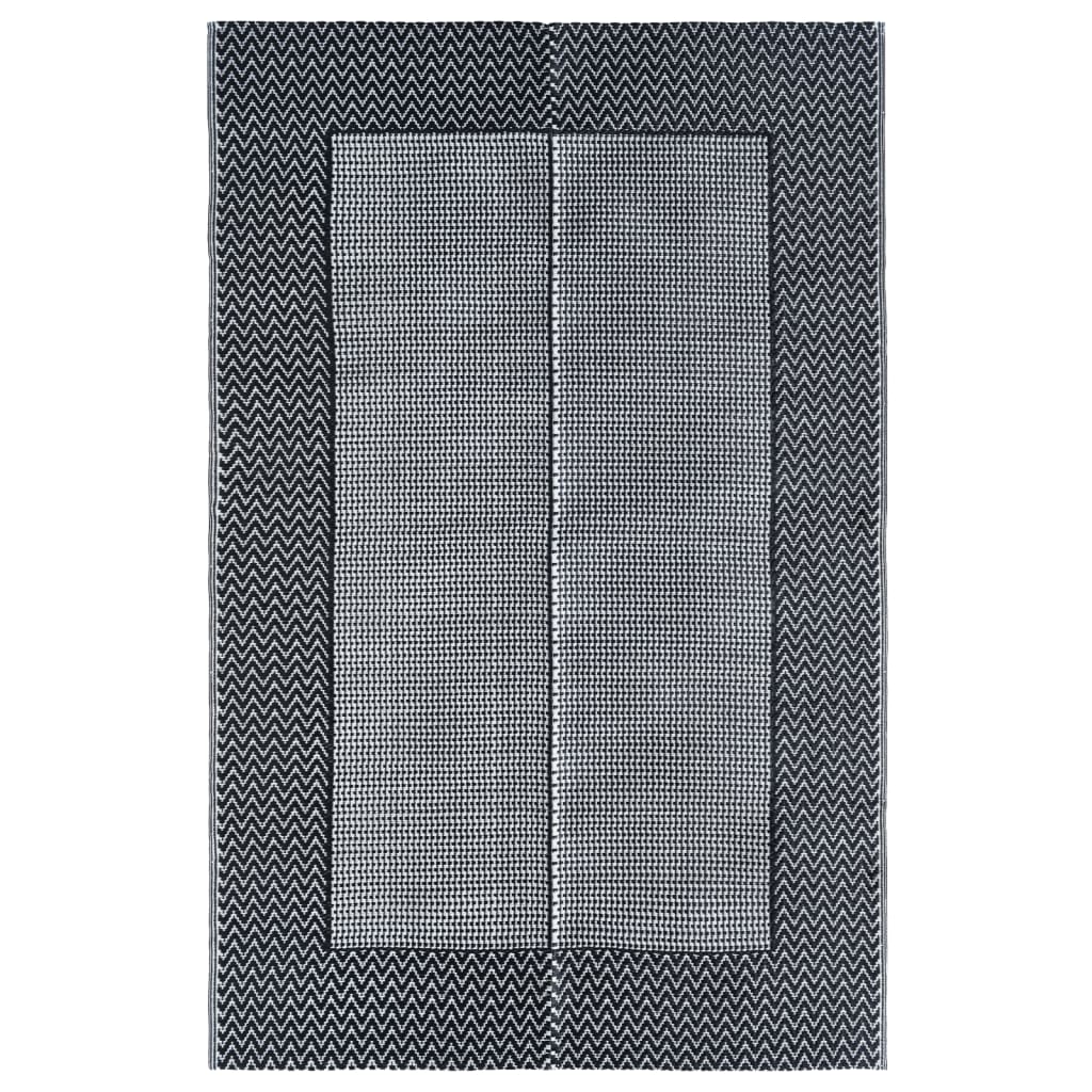 Outdoor-Teppich Grau 160×230 cm PP kaufen