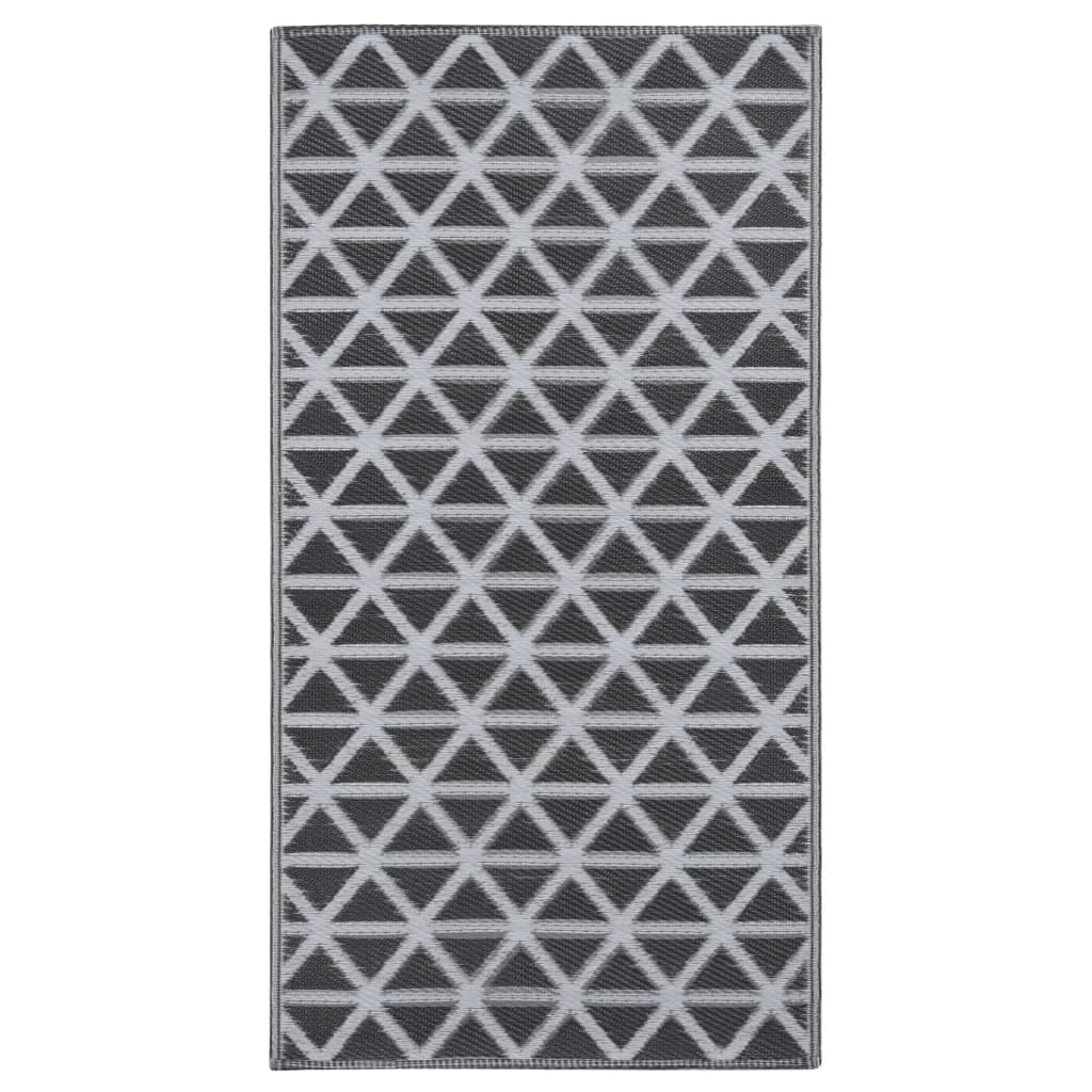  Vonkajší koberec čierny 190x290 cm PP