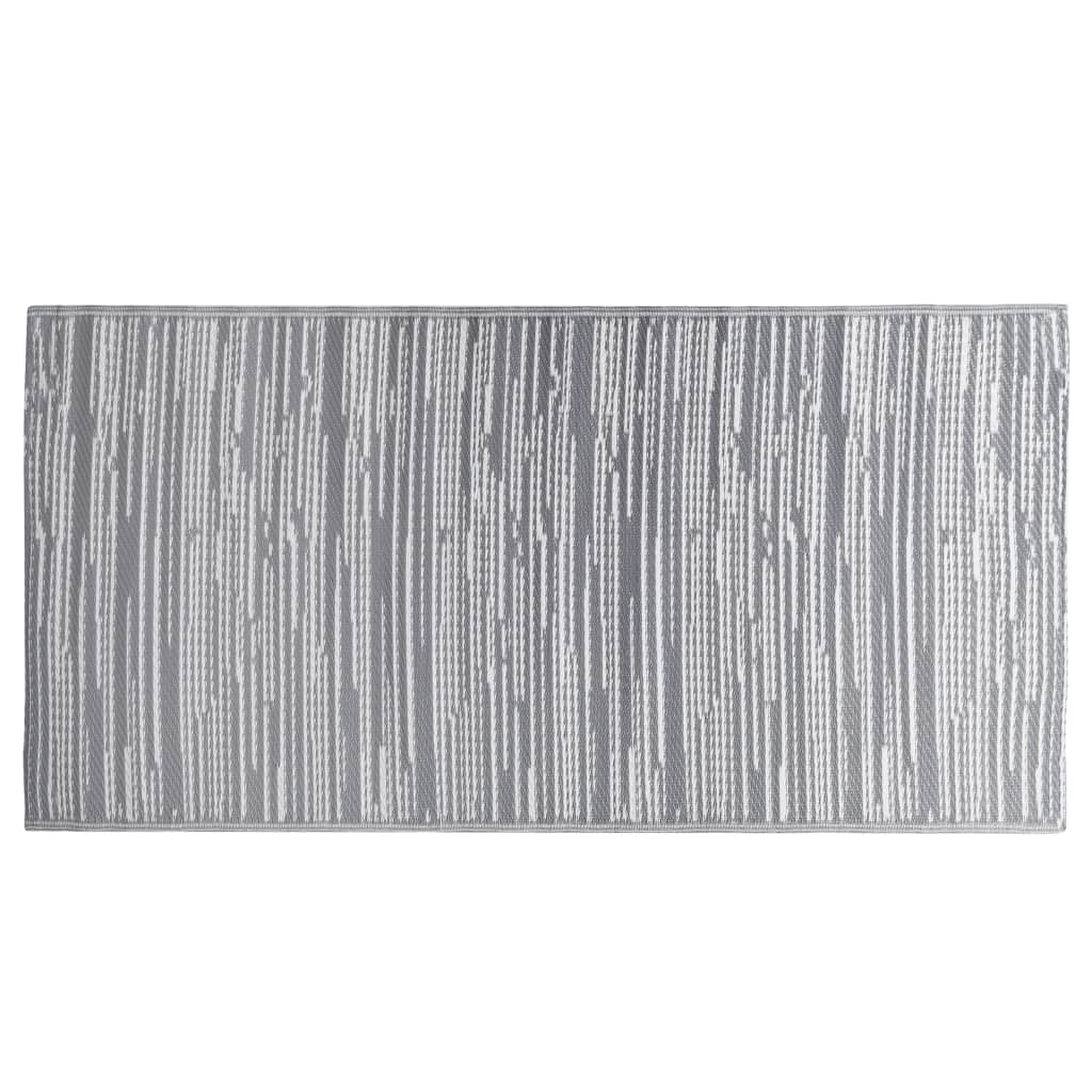  Vonkajší koberec sivý 160x230 cm PP