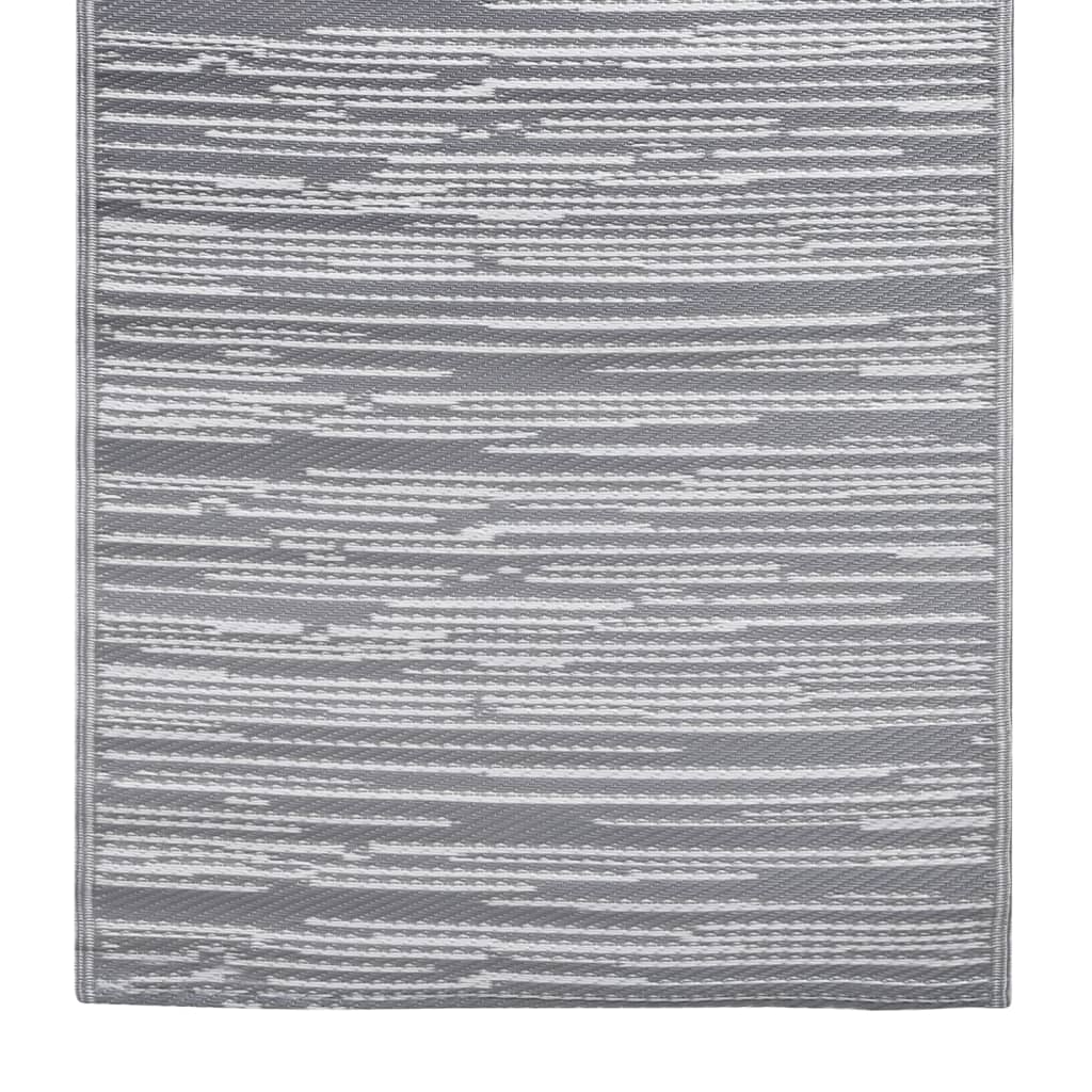  Vonkajší koberec sivý 190x290 cm PP