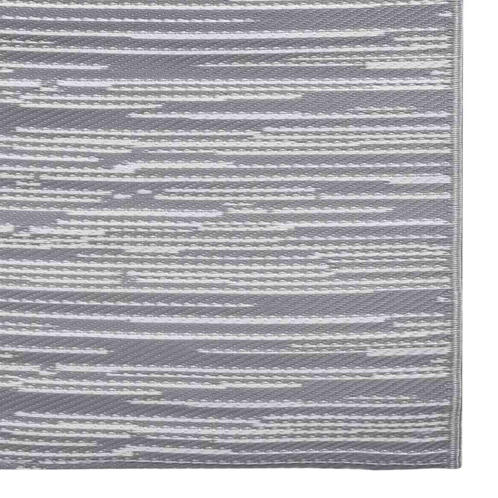  Vonkajší koberec sivý 190x290 cm PP